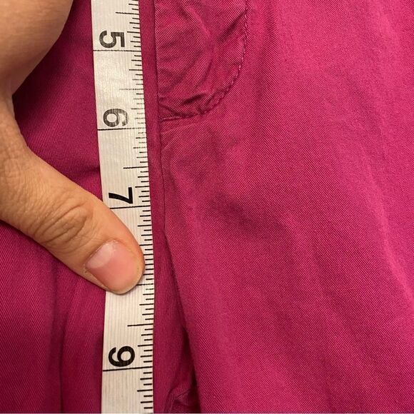 KUT from the Kloth Hot pink fuchsia Crop Stretch Pants Style KC330MA3SF -6 - Picture 12 of 12